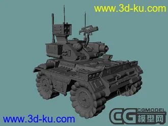 3D打印模型坦克的图片