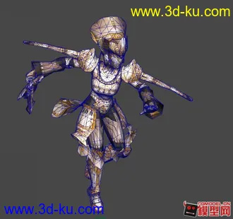 游戏角色模型分享的图片