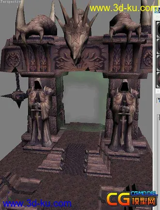 3D打印模型WOW外域的黑暗之门的图片