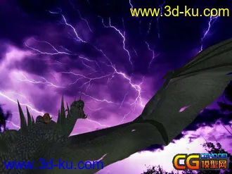 3D打印模型《指环王》中的戒灵坐骑 ——堕落妖兽（这回可以下载了）的图片