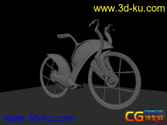 3D打印模型自行车的图片