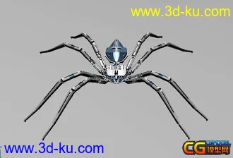3D打印模型机械蜘蛛的图片