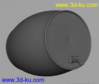 3D打印模型酒桶的图片