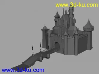 3D打印模型城堡的图片
