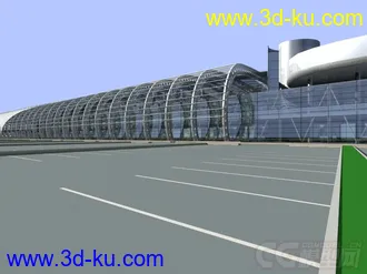 3D打印模型飞机场建筑的图片