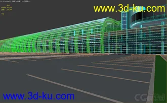 3D打印模型飞机场建筑的图片