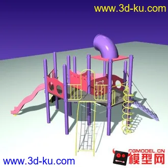 儿童游乐园模型的图片
