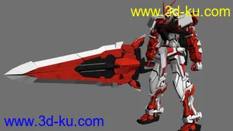 3D打印模型红异端改Astray_Red_Frame）的图片