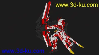 3D打印模型红异端改Astray_Red_Frame）的图片