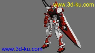 3D打印模型红异端改Astray_Red_Frame）的图片