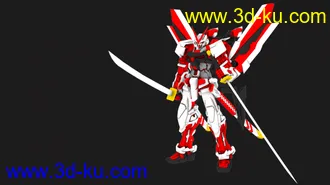 3D打印模型红异端改Astray_Red_Frame）的图片