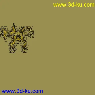 3D打印模型变形金刚 大黄蜂变形的图片