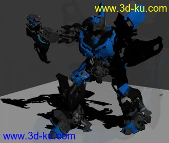 3D打印模型变形金刚 有动画的图片