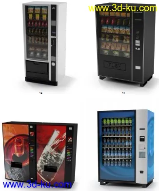 办公室设备模型大集合的图片