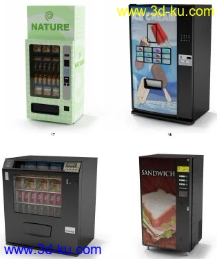 办公室设备模型大集合的图片