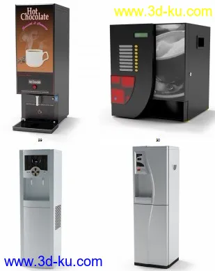 办公室设备模型大集合的图片