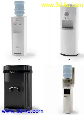 办公室设备模型大集合的图片