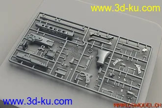 3D打印模型做了把枪喜欢的请拿走的图片