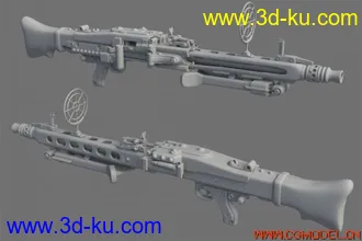 3D打印模型做了把枪喜欢的请拿走的图片