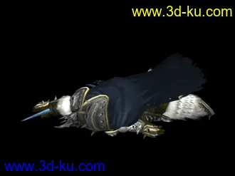 3D打印模型阿尔塞斯死亡动作练习的图片