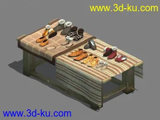 3D打印模型小货摊的图片