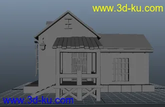 3D打印模型卡通房子的图片