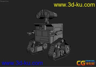 3D打印模型机器人瓦力。。的图片