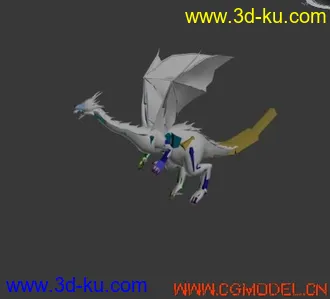 3D打印模型飞龙+动画(cs+bone)的图片