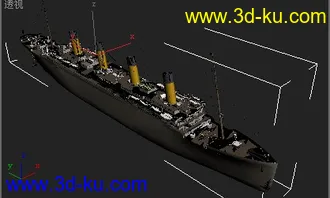 3D打印模型泰坦尼克号的图片