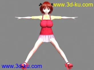 3D打印模型[FULLTIME] 虛擬跟蹤狂 全人物全服裝全配件的图片