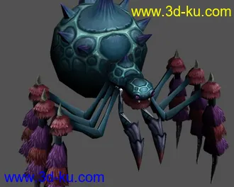 3D打印模型蜘蛛的图片