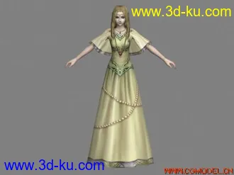 3D打印模型漂亮MM的图片