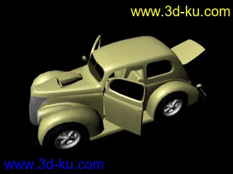 3D打印模型卡通小汽车的图片