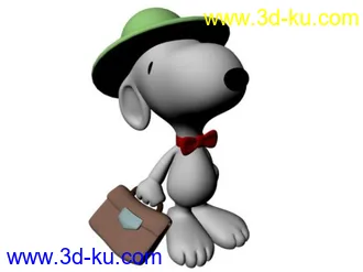 3D打印模型snoopy的图片