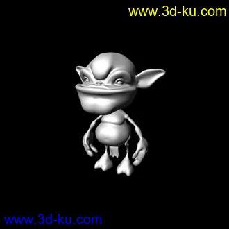 3D打印模型小怪兽哦的图片