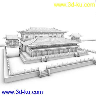 3D打印模型大明宫的图片