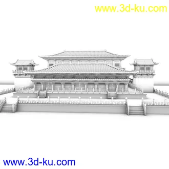 3D打印模型大明宫的图片