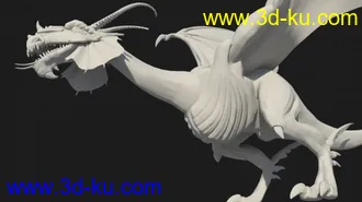 3D打印模型飞龙精模的图片