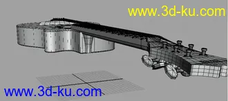 3D打印模型吉他的图片