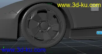 maya 兰博基尼跑车模型的图片