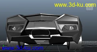maya 兰博基尼跑车模型的图片