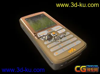 3D打印模型手机se w700c。。。本人第一次做NURBS，大家多pp的图片