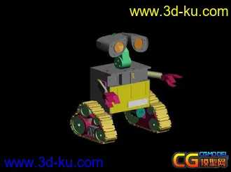 3D打印模型瓦力。。。。。。。。机器人的图片