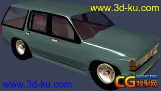 3D打印模型汽车简模三款的图片