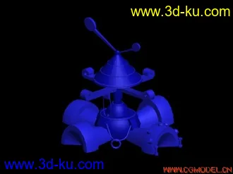 3D打印模型Q版场景的图片