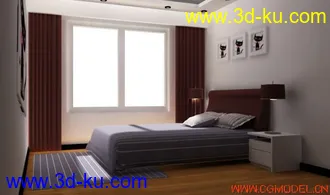 maya2012做的一套家居效果模型的图片