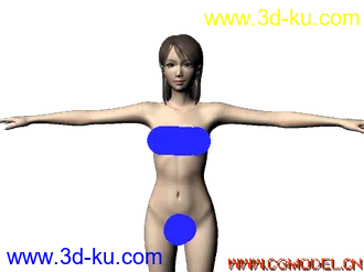 maya完美美模型的图片