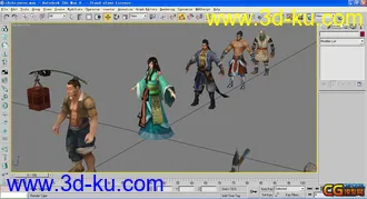 3D打印模型游戏各种角色共享的图片