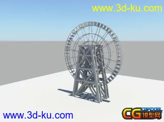 今天做的水车模型的图片