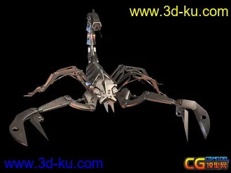 3D打印模型机械蝎子的图片